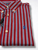 Camisa Polo Ralph Lauren Classic Fit manga larga talla 7 niño