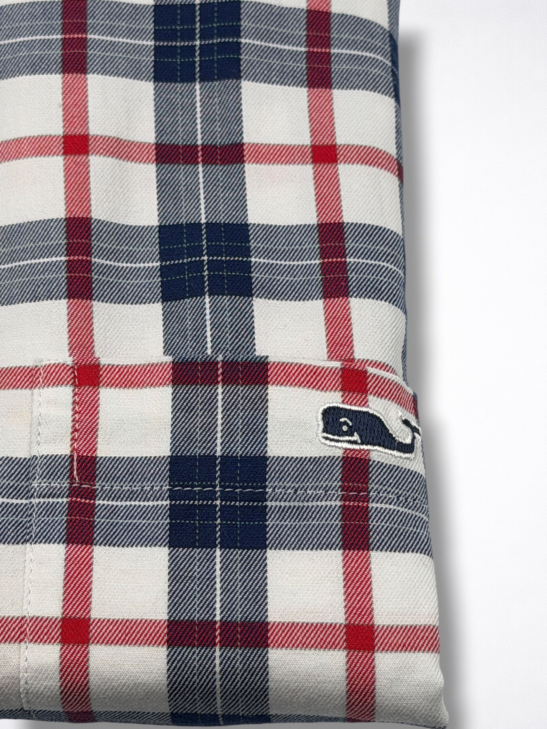 Camisa Vineyard Vines Classic Fit manga larga talla XL