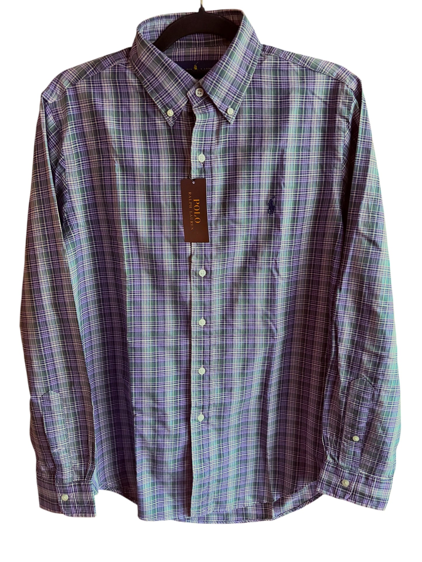 Camisa Polo Ralph Lauren Classic Fit Manga Larga Talla S
