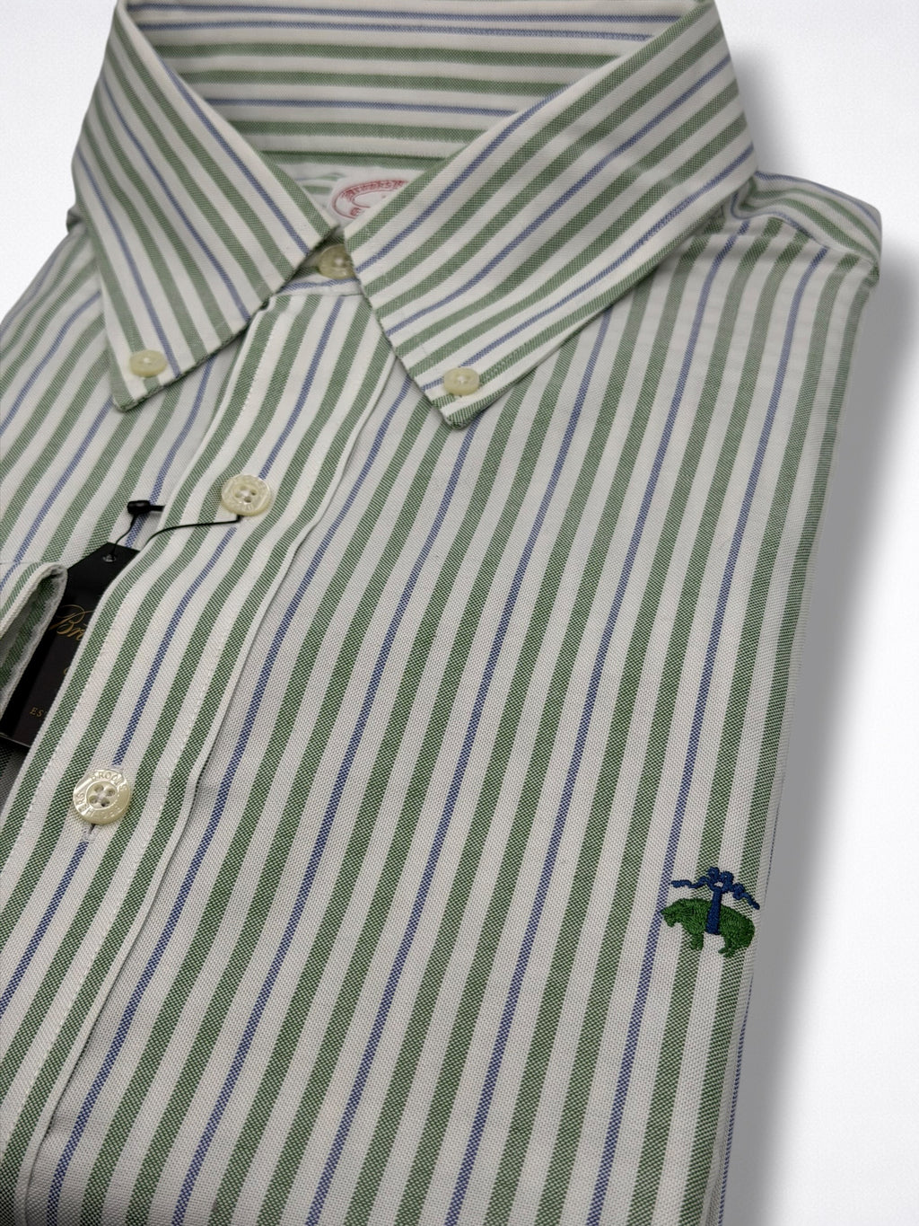 Camisa Brooks Brothers Classic Fit Manga Larga Talla XL
