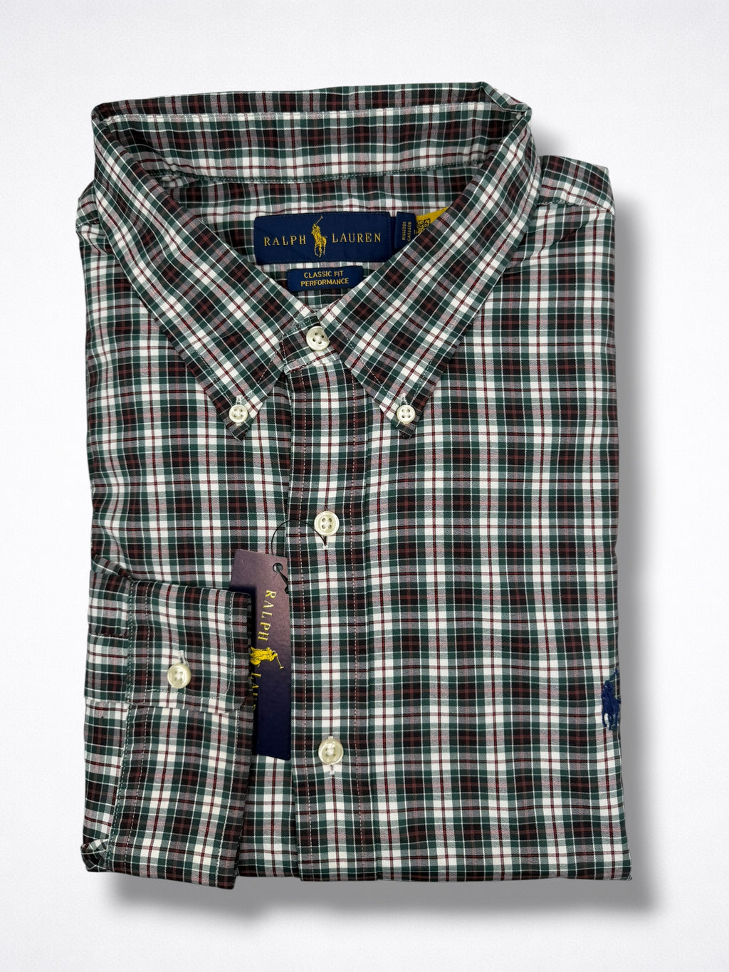 Camisa Polo Ralph Lauren Classic Fit Manga Larga Talla XXL