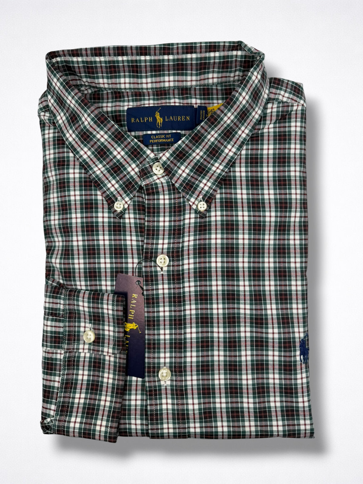 Camisa Polo Ralph Lauren Classic Fit Manga Larga Talla XXL