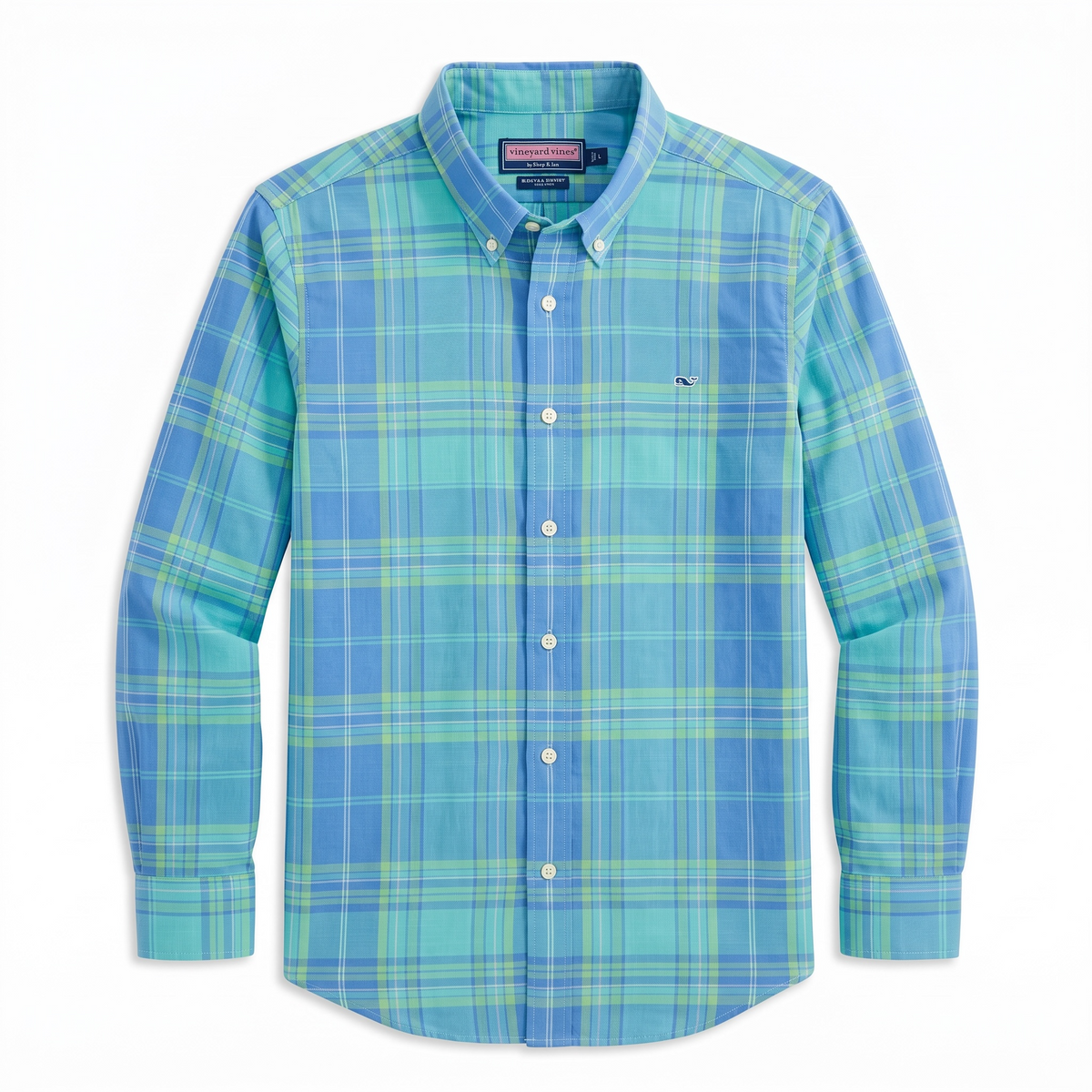 Camisa Vineyard Vines Classic Fit manga larga talla L