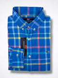 Camisa Vineyard Vines Classic Fit Manga Larga Talla S