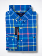 Camisa Vineyard Vines Classic Fit Manga Larga Talla S
