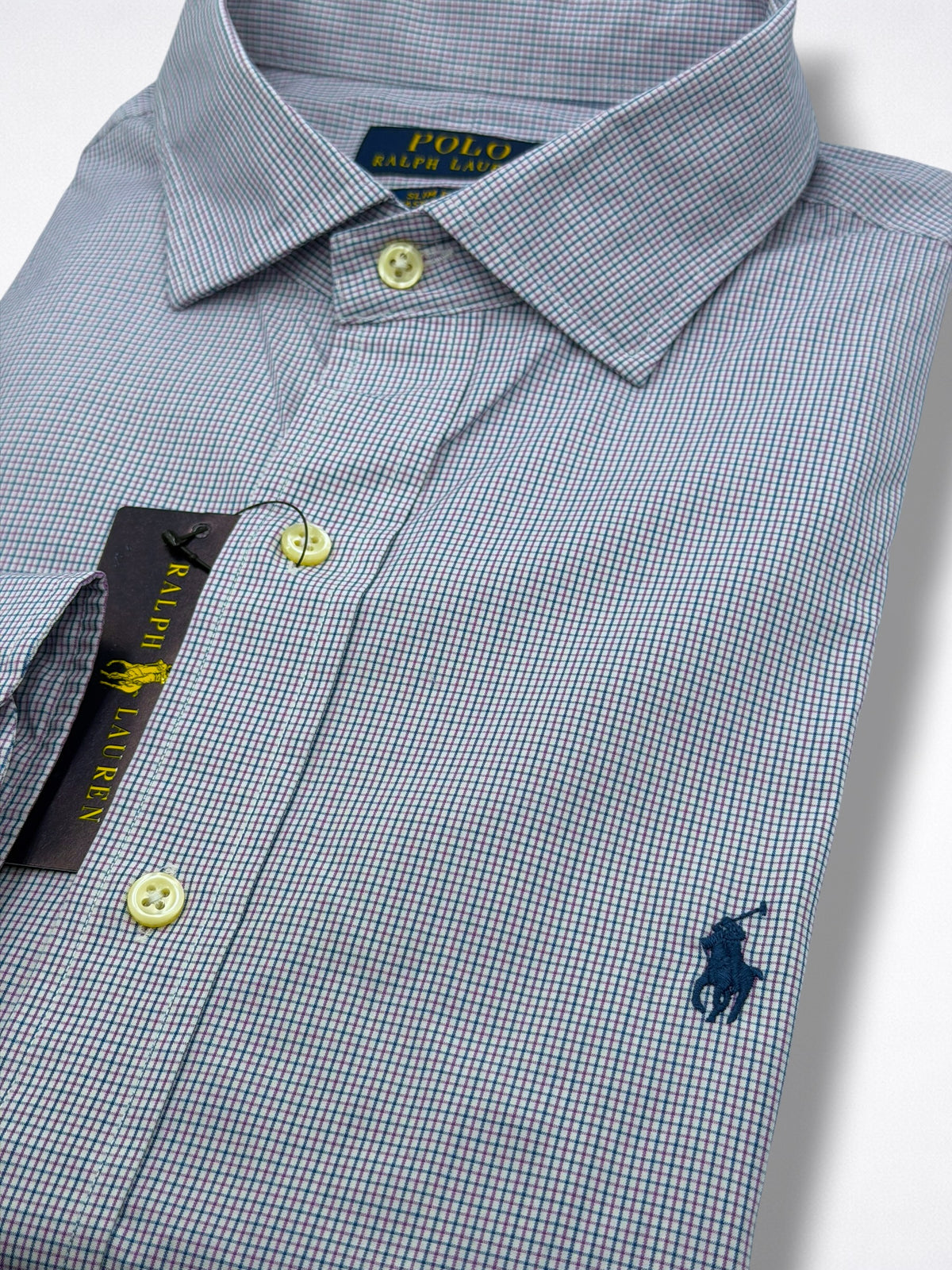 Camisa Polo Ralph Lauren Classic Fit Manga Larga Talla M