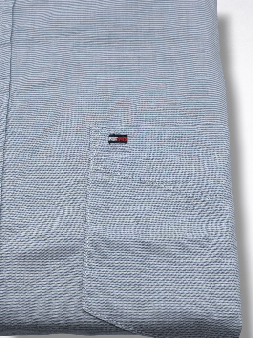 Camisa Tommy Hilfiger Custom Fit manga larga talla M