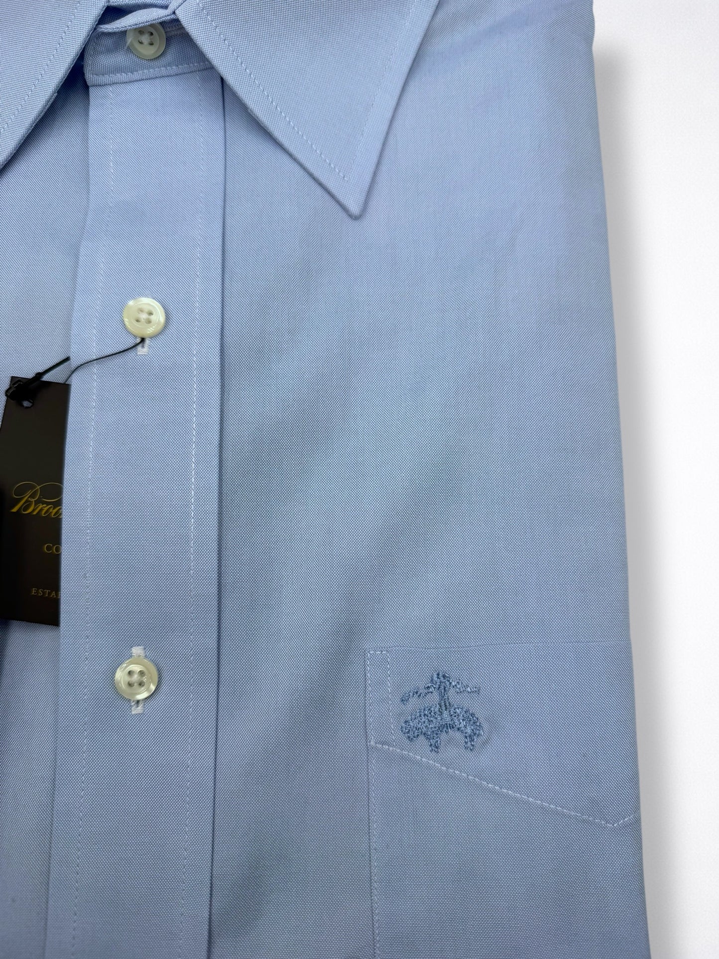 Camisa Brooks Brothers Classic Fit Manga Larga Talla M