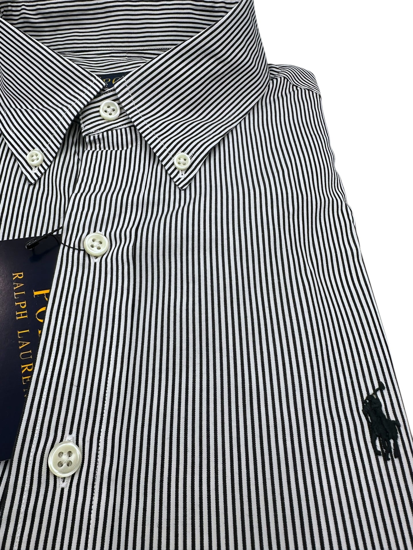 Camisa Polo Ralph Lauren Classic Fit Manga Larga Talla L