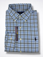 Camisa Polo Ralph Lauren Slim Fit Manga Larga Talla S
