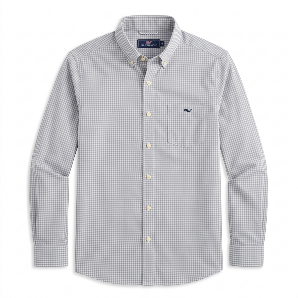 Camisa Vineyard Vines Classic Fit manga larga talla S