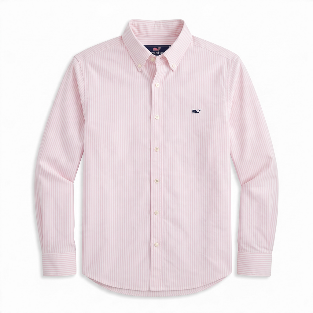 Camisa Vineyard Vines Classic Fit manga larga talla XL