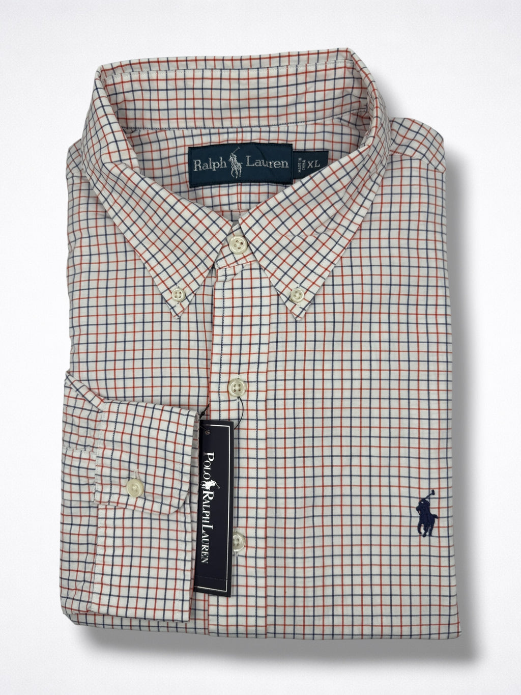 Camisa Polo Ralph Lauren Classic Fit manga larga talla XL