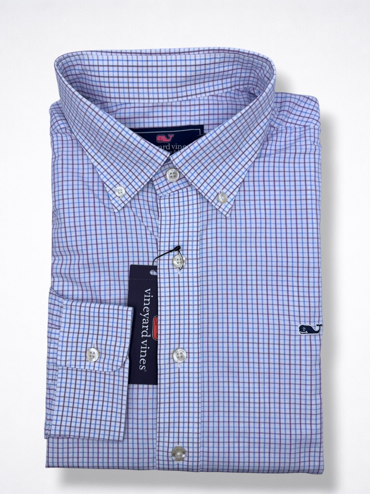 Camisa Vineyard Vines Classic Fit Manga Larga Talla L