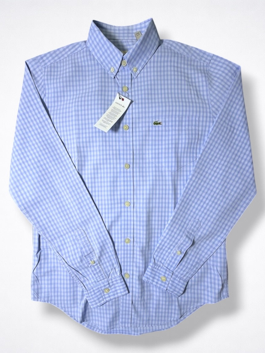 Camisa Lacoste Classic Fit Manga Larga Talla S