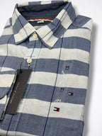 Camisa Tommy Hilfiger Custom Fit Manga Larga Talla M