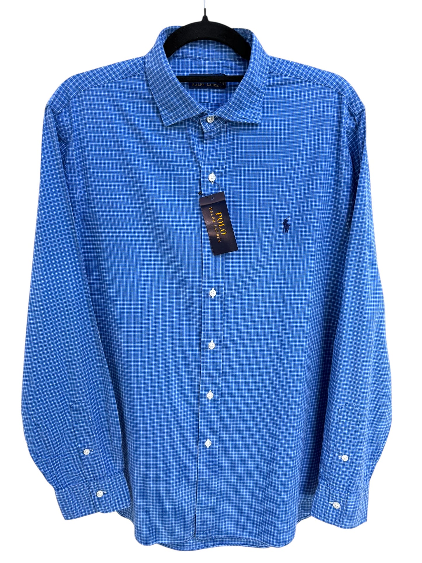 Camisa Polo Ralph Lauren Classic Fit Manga Larga Talla L