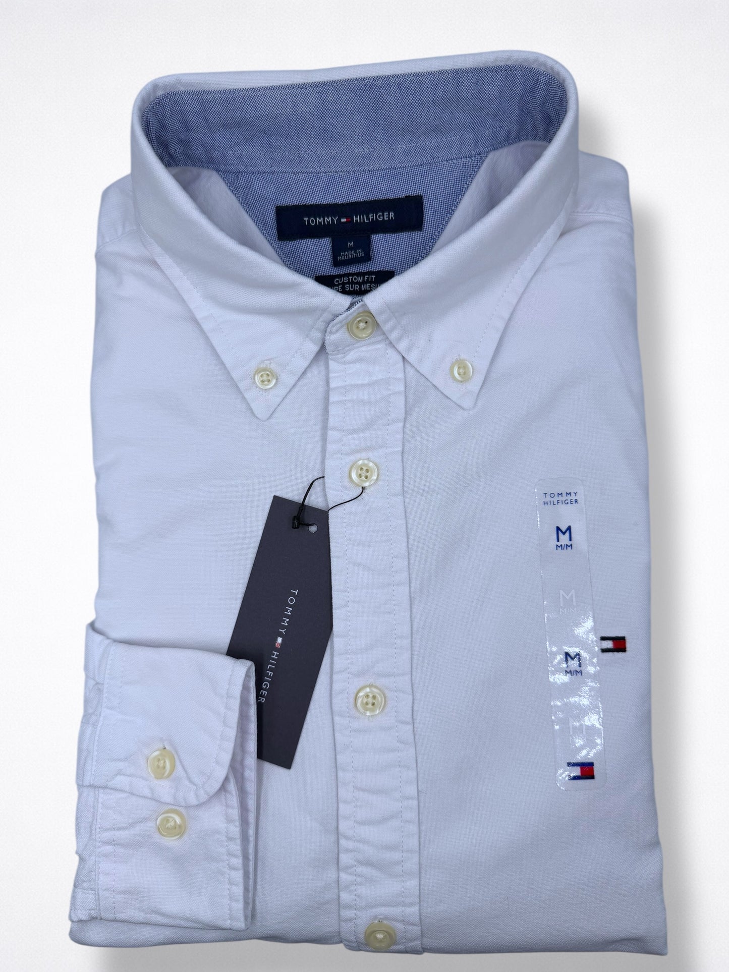 Camisa Tommy Hilfiger Custom Fit Manga Larga Talla M