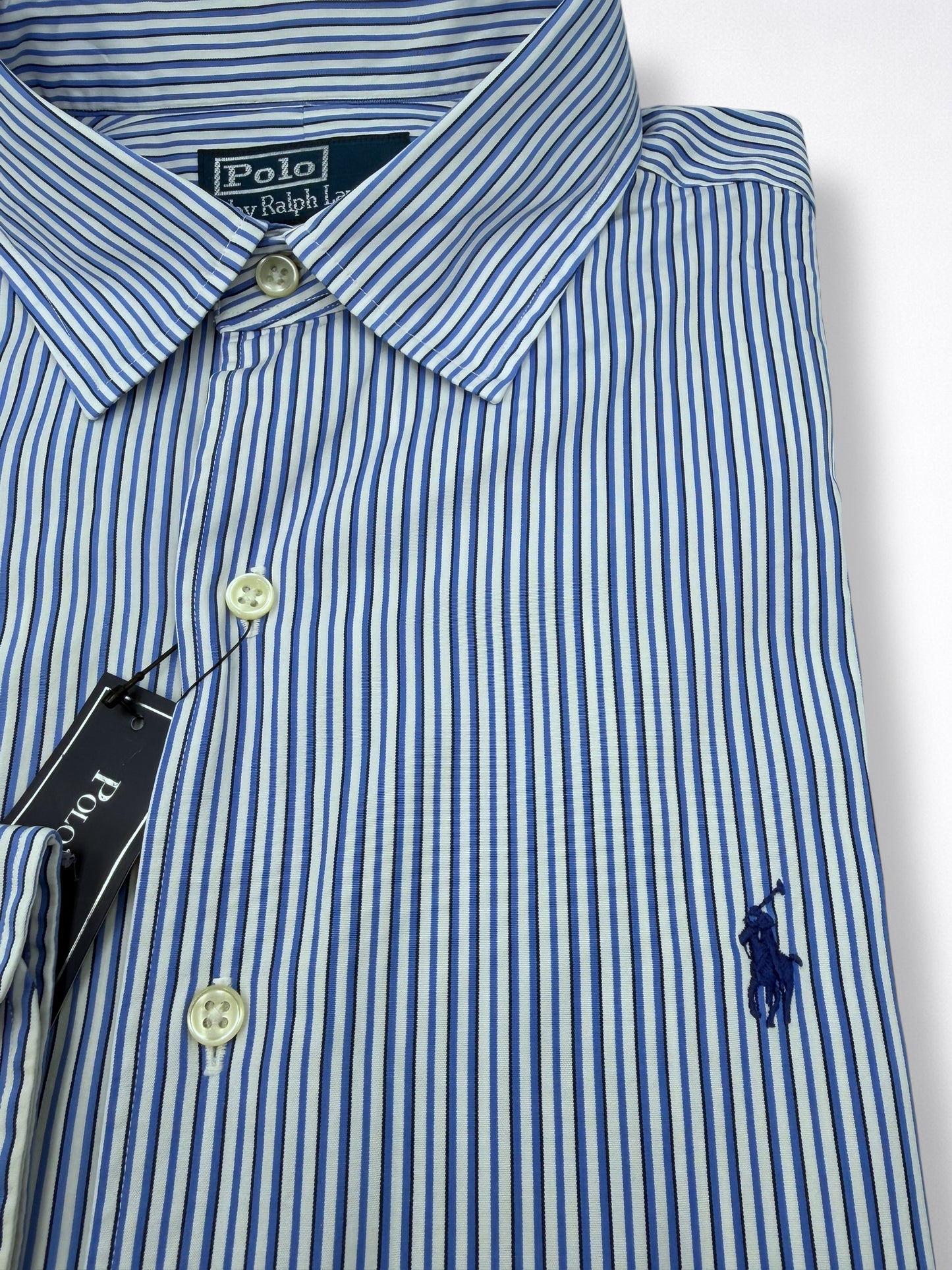 Camisa Polo Ralph Lauren Classic Fit Manga Larga Talla L