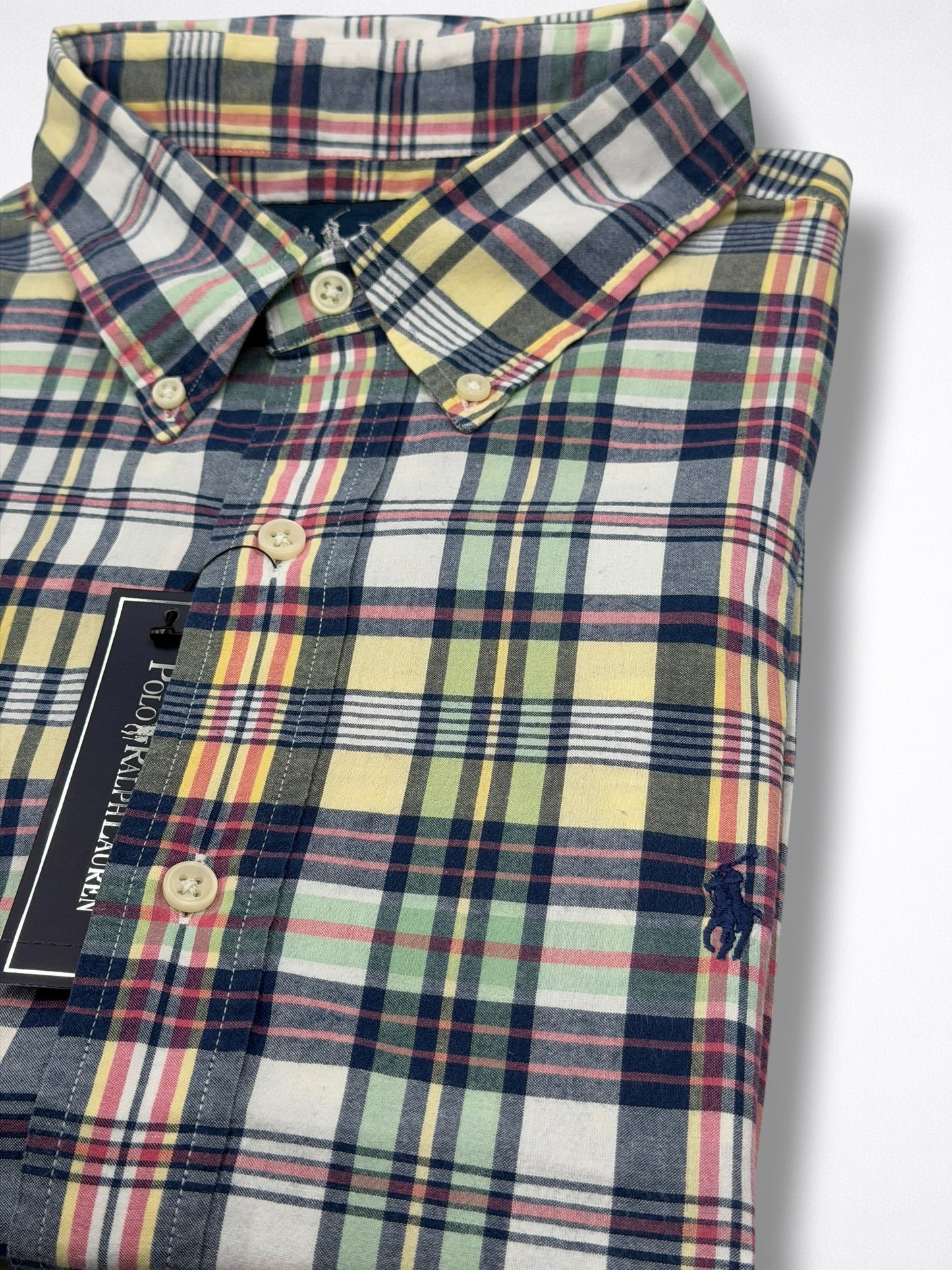 Camisa Polo Ralph Lauren Classic Fit Manga Corta Talla XL