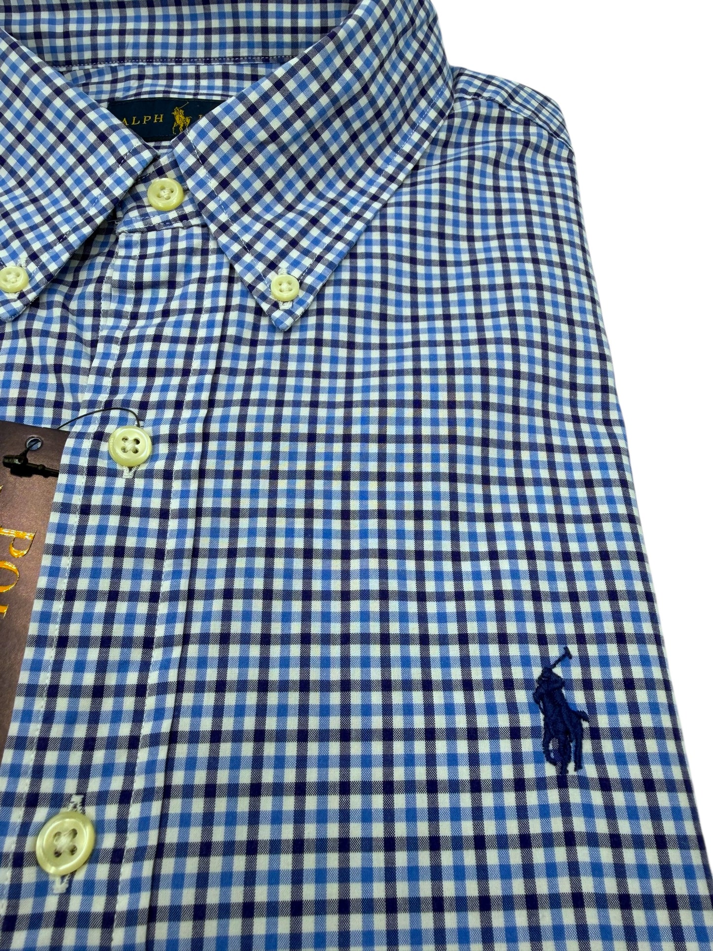 Camisa Polo Ralph Lauren Classic Fit Manga Larga Talla M