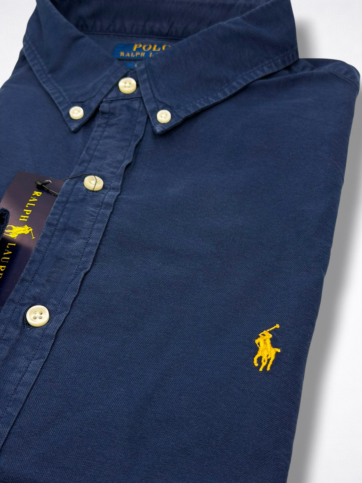 Camisa Polo Ralph Lauren Classic Fit Manga Larga Talla M