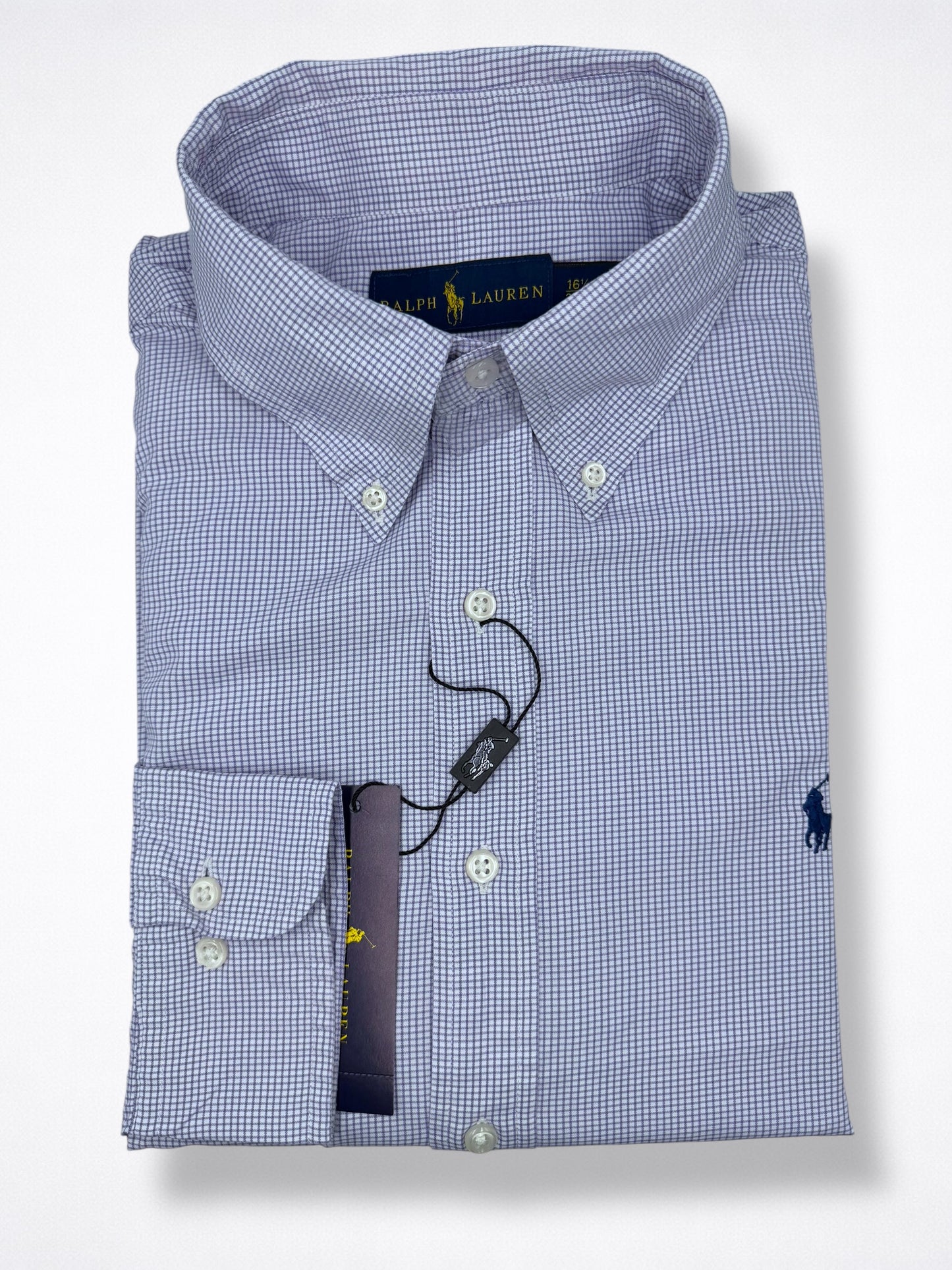 Camisa Polo Ralph Lauren Classic Fit Manga Larga Talla L