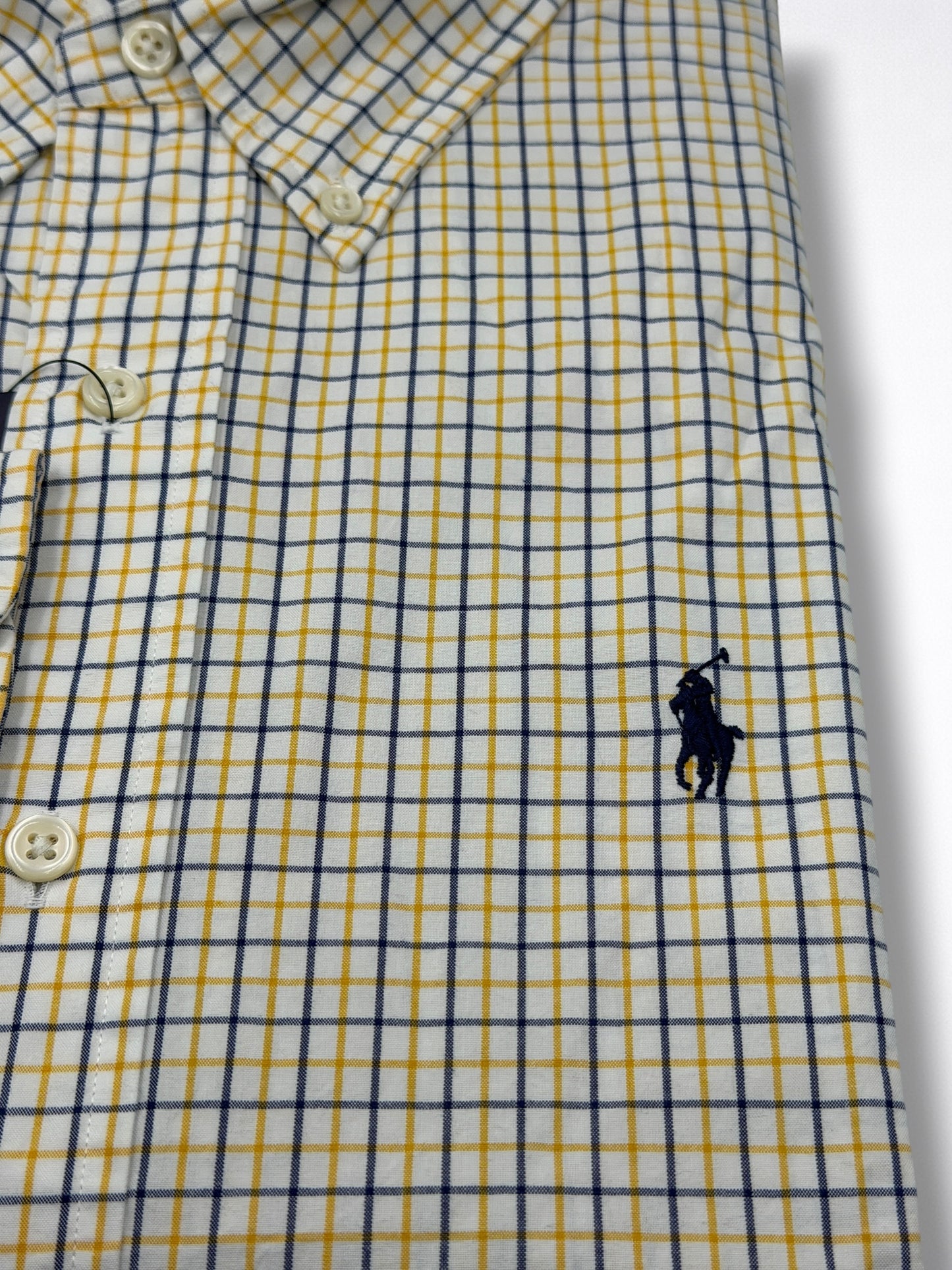 Camisa Polo Ralph Lauren Classic Fit Manga Larga Talla L