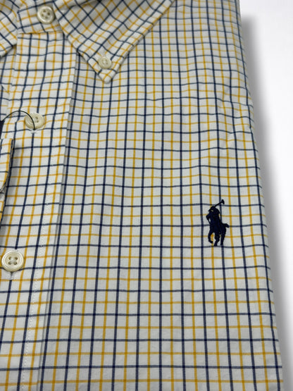 Camisa Polo Ralph Lauren Classic Fit Manga Larga Talla L