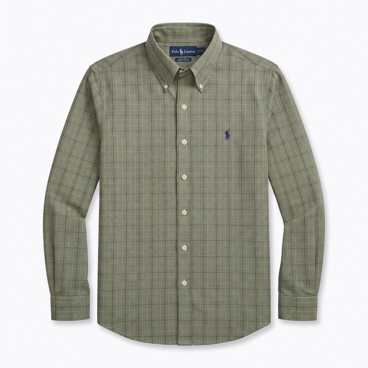 Camisa Polo Ralph Lauren Classic Fit manga larga talla XL