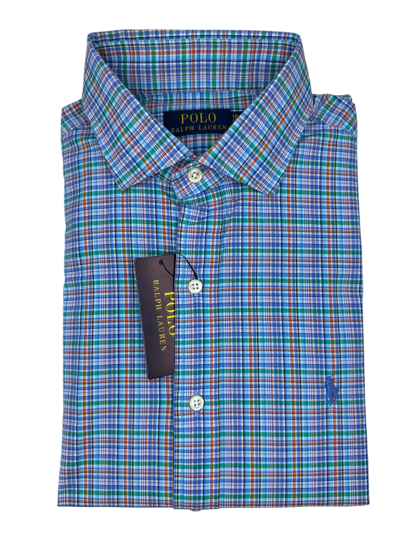 Camisa Polo Ralph Lauren Custom Fit Manga Larga Talla M
