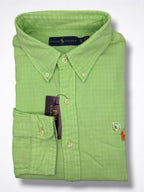 Camisa Polo Ralph Lauren Classic Fit Manga Larga Talla L