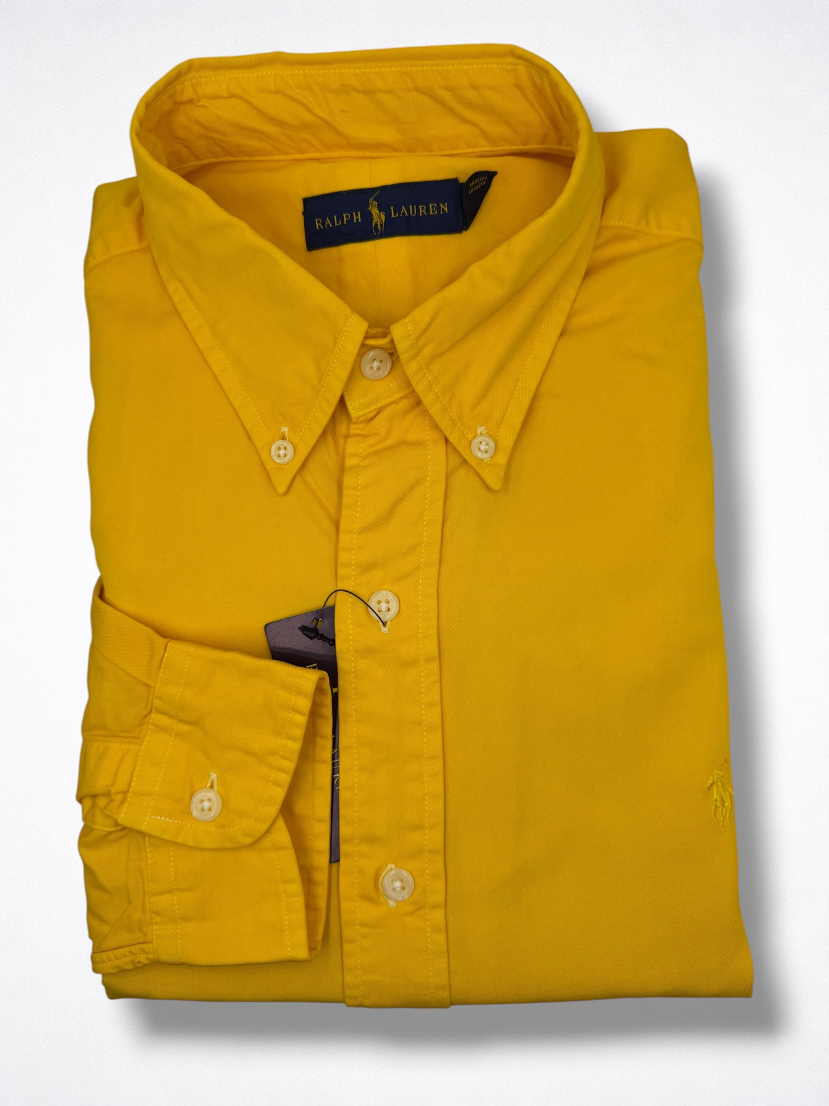 Camisa Polo Ralph Lauren Classic Fit manga larga talla L