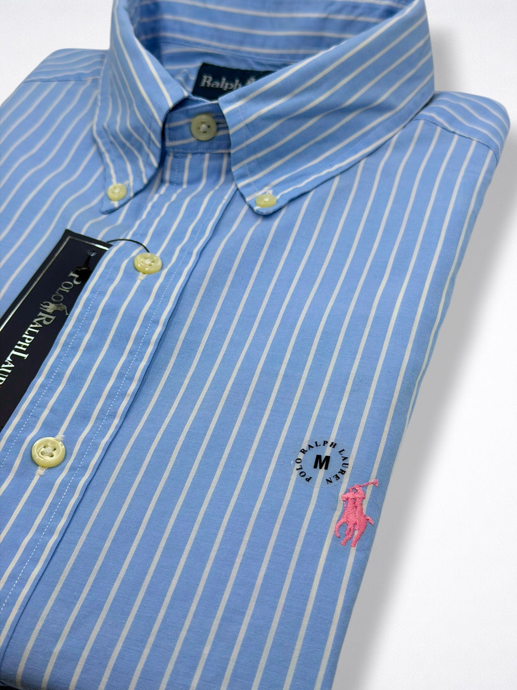 Camisa Polo Ralph Lauren Classic Fit Manga Larga Talla M