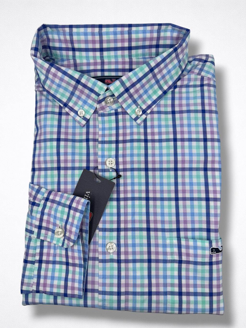 Camisa Vineyard Vines Classic Fit Manga Larga Talla XL