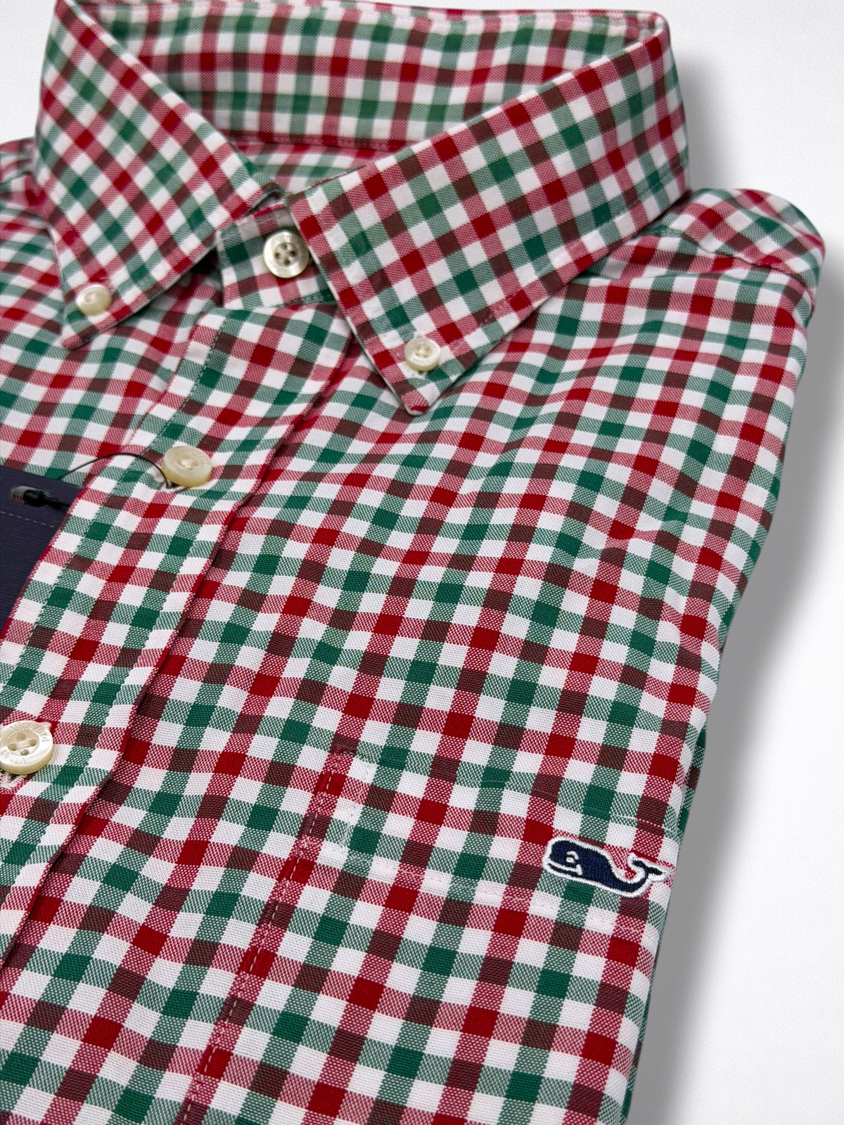 Camisa Vineyard Vines Classic Fit Manga Corta Talla M