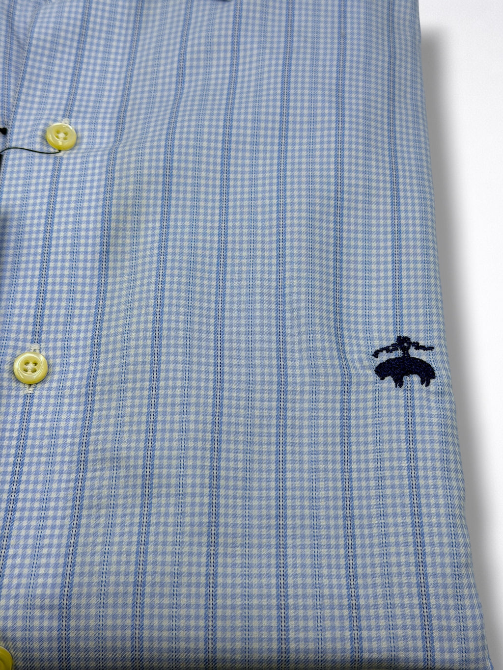 Camisa Brooks Brothers Classic Fit Manga Larga Talla L