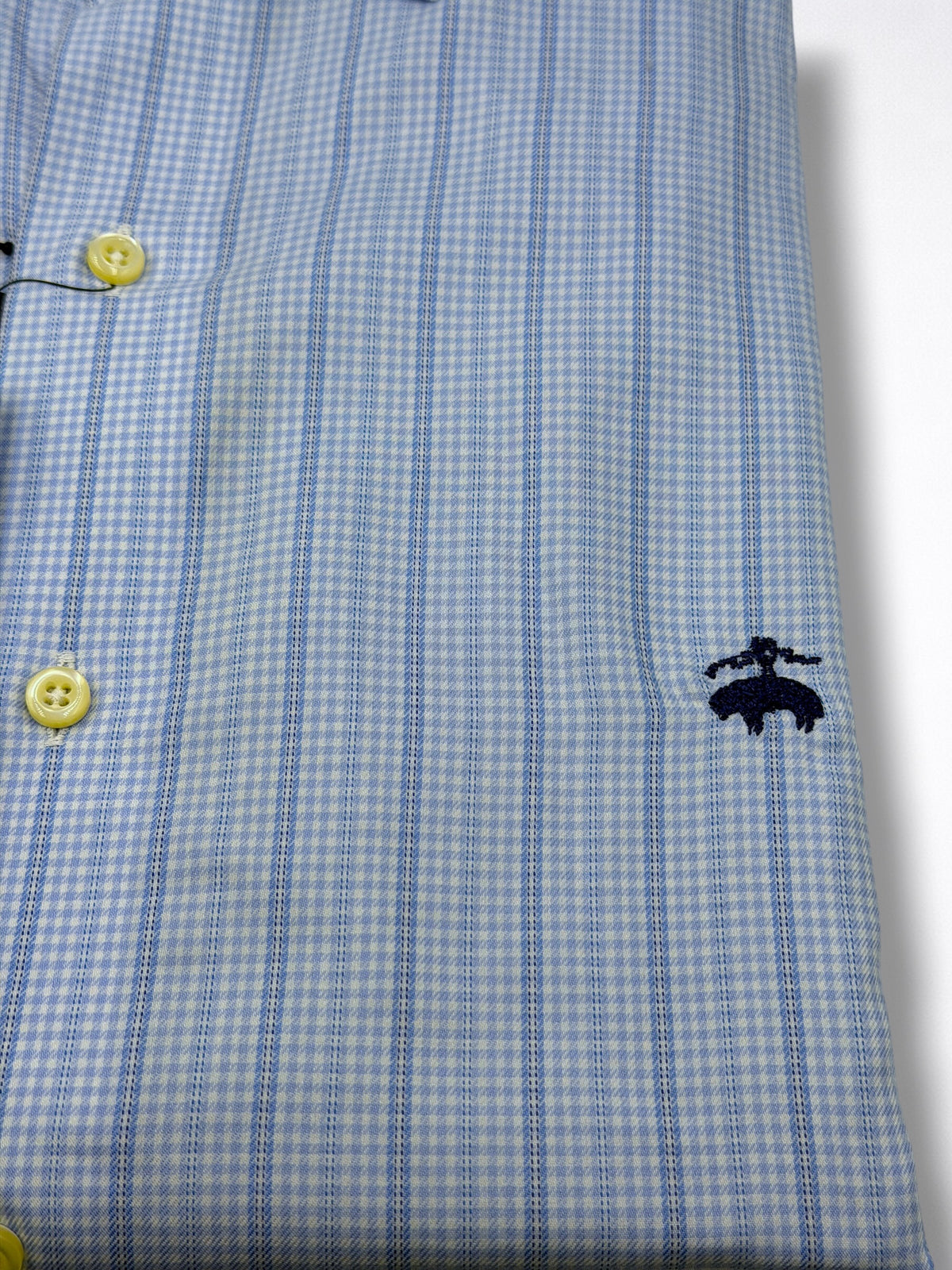 Camisa Brooks Brothers Classic Fit Manga Larga Talla L