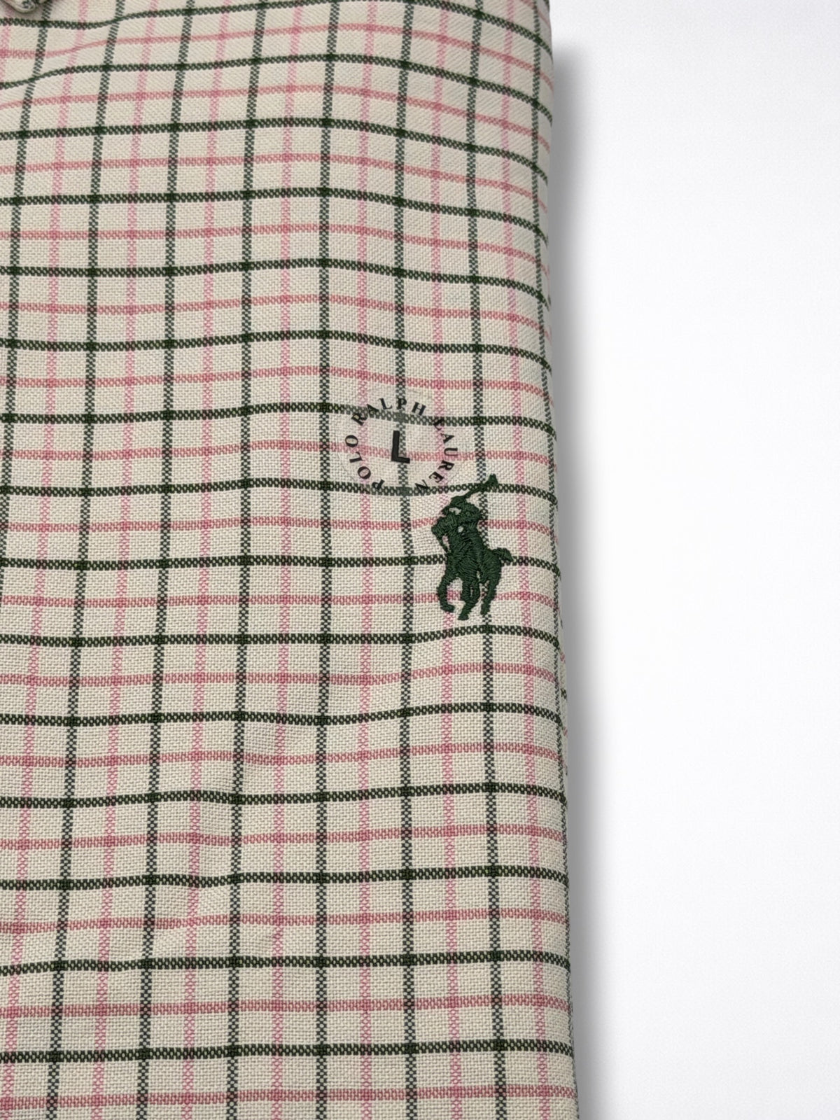 Camisa Polo Ralph Lauren Classic Fit manga larga talla L