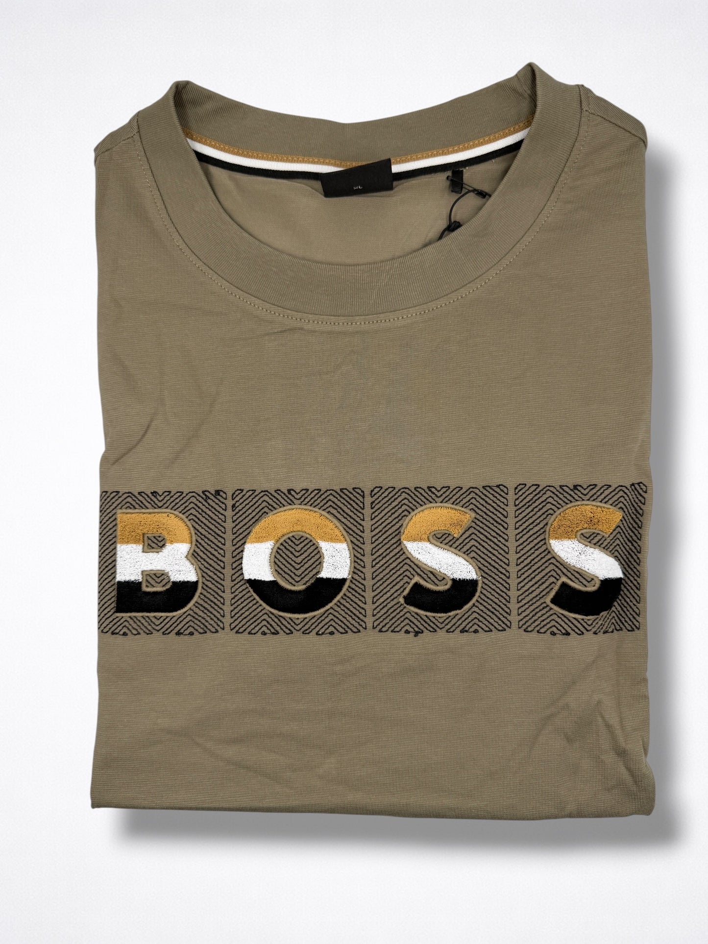 Playera Boss Classic Fit Cuello Redondo Talla L