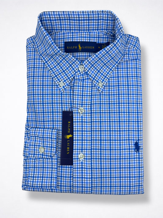 Camisa Polo Ralph Lauren Classic Fit Manga Larga Talla M