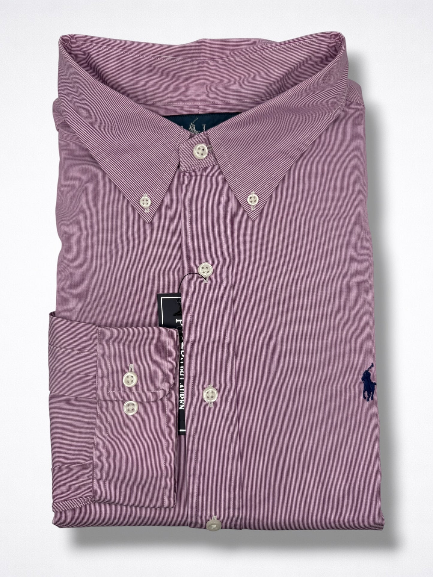 Camisa Polo Ralph Lauren Classic Fit Manga Larga Talla XL