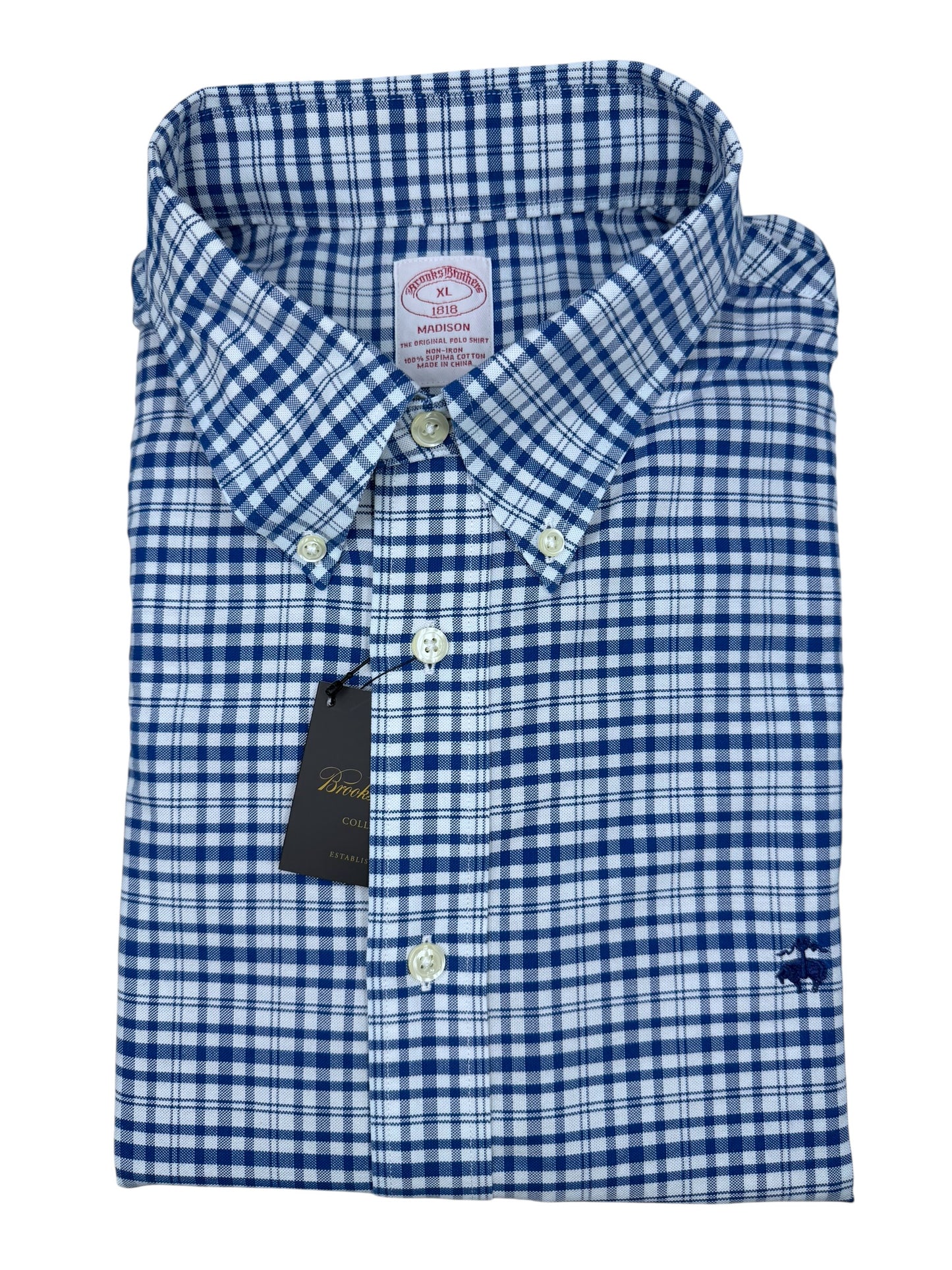 Camisa Brooks Brothers Classic Fit Manga Larga Talla XXL