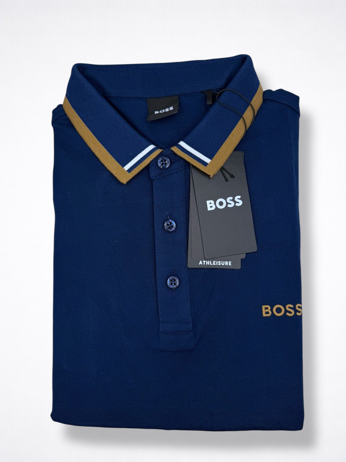 Playera Boss Regular Fit Tipo Polo Talla L