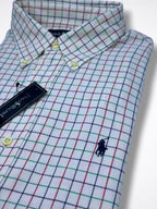 Camisa Polo Ralph Lauren Custom  Fit Manga Larga Talla L