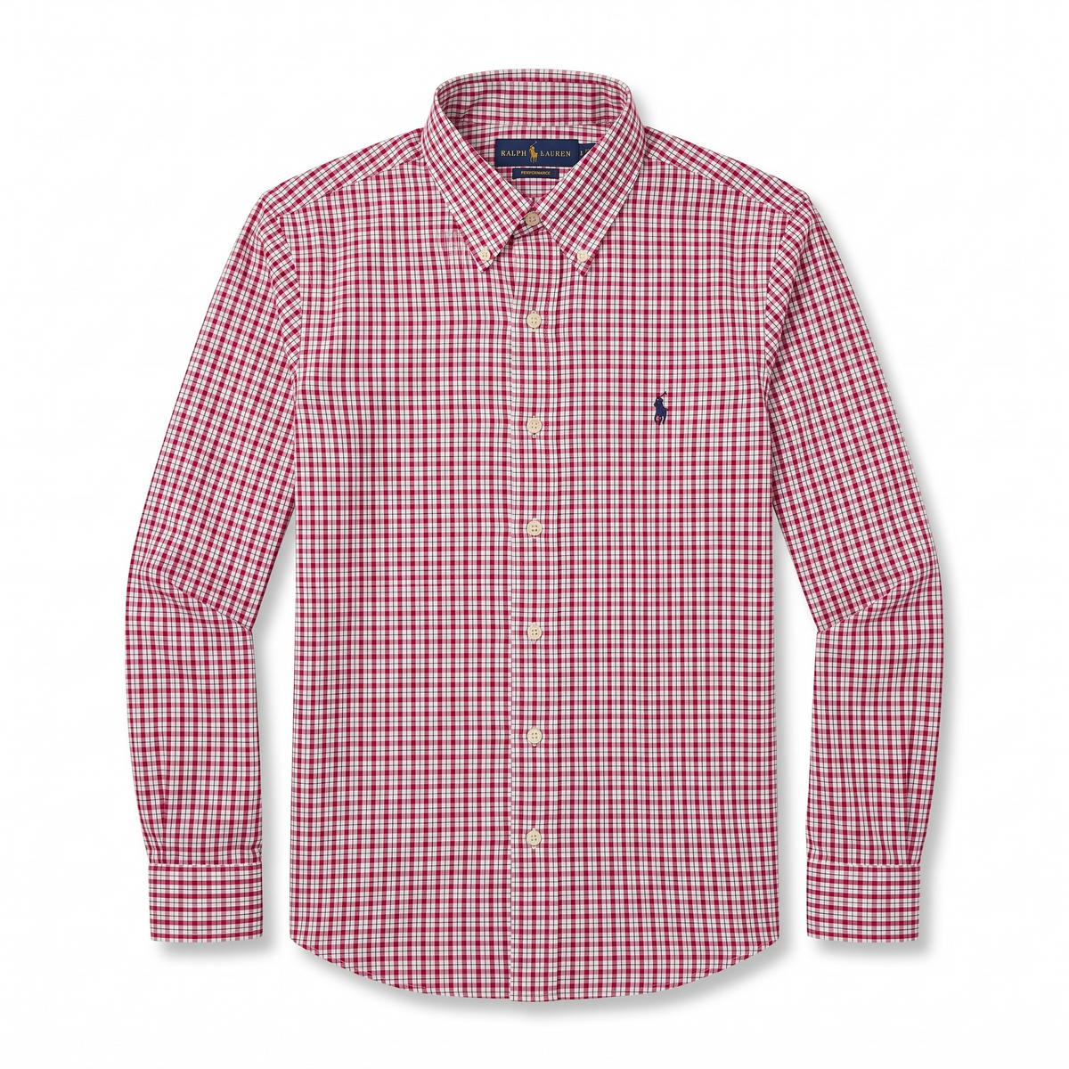Camisa Polo Ralph Lauren Classic Fit manga larga talla S