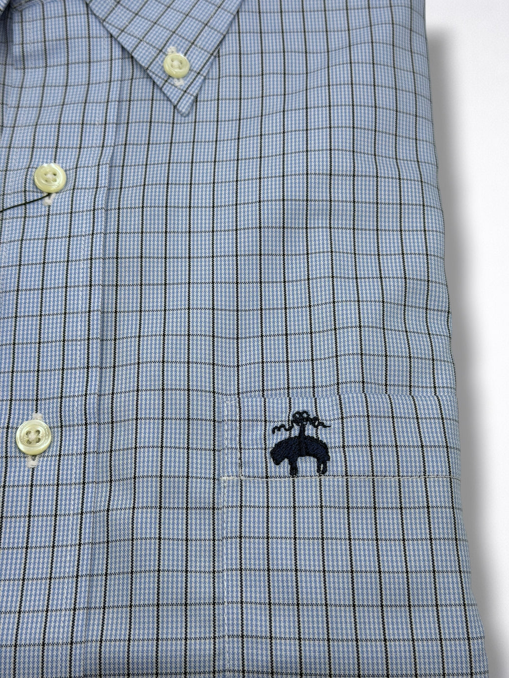 Camisa Brooks Brothers Slim Fit Manga Larga 32/33 Talla L