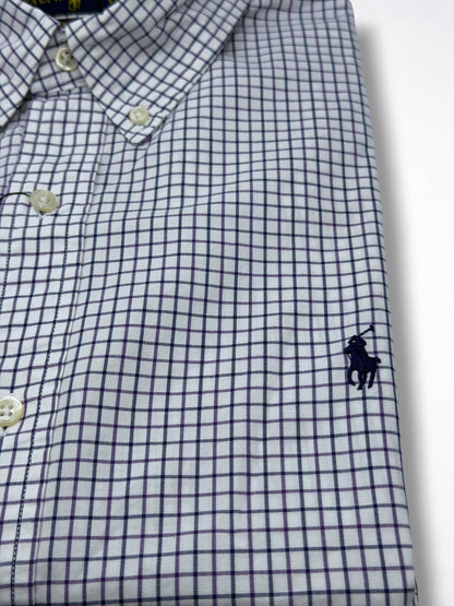 Camisa Polo Ralph Lauren Slim Fit Manga Larga Talla XL