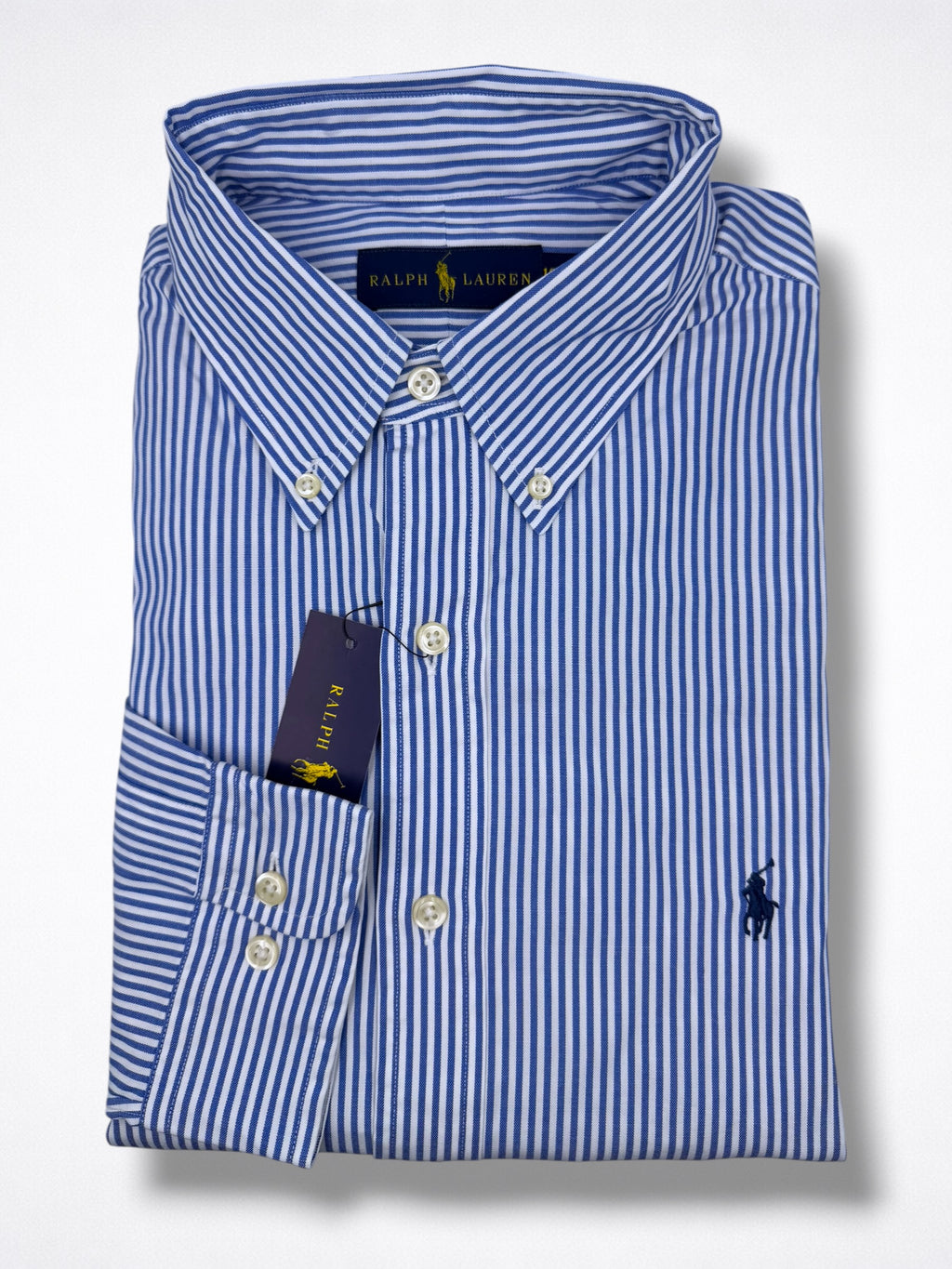 Camisa Polo Ralph Lauren Classic Fit Manga Larga Talla L