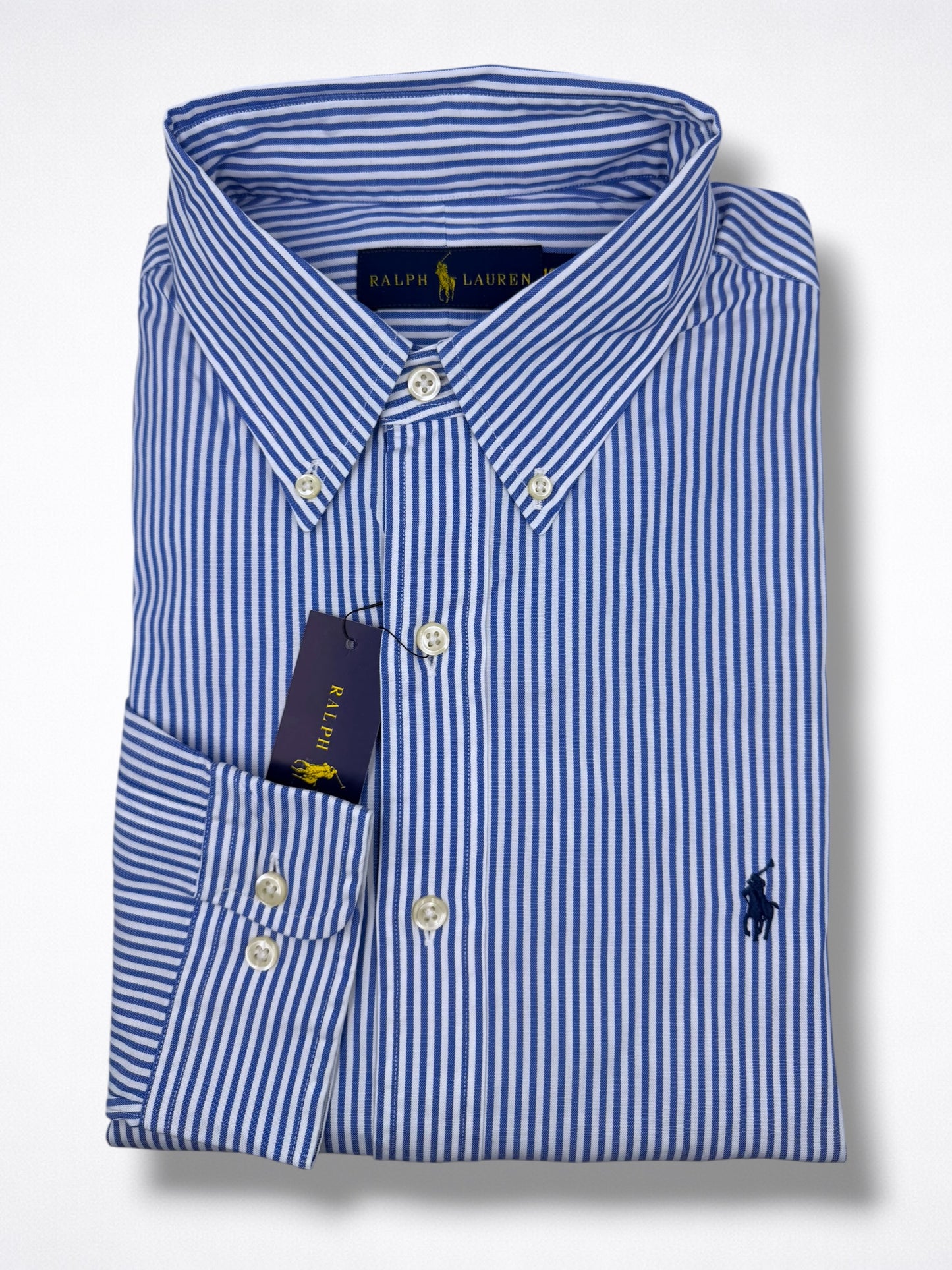 Camisa Polo Ralph Lauren Classic Fit Manga Larga Talla L